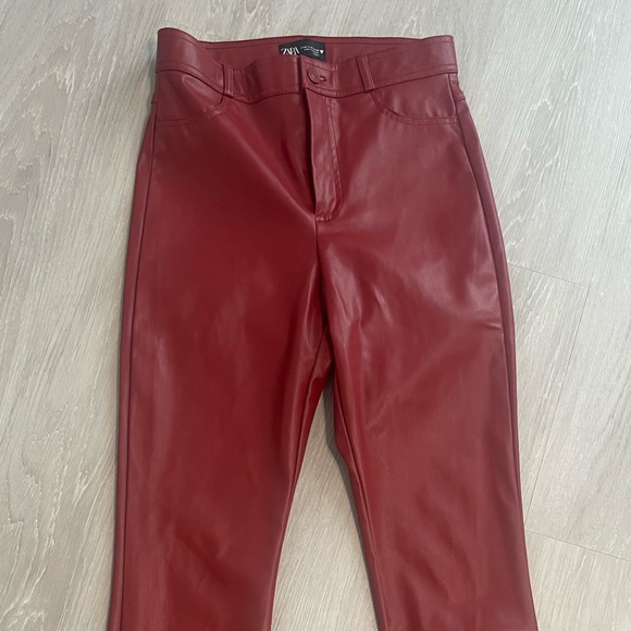 Zara Pants - Zara faux leather pants